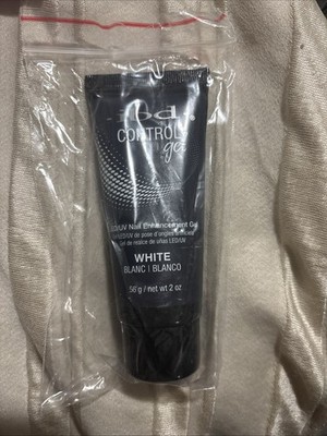 ibd Control Gel White - LED/UV Nail Enhancement Gel 2 fl oz