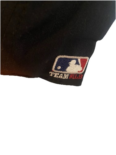 Baltimore Orioles Hat Cap MLB Baseball Black Orange Bill Strapback Embroidered - Picture 2 of 5