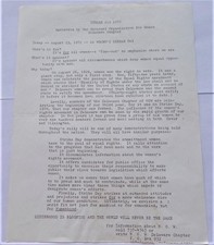 STRIKE DAY August 25, 1972 National Organization Women Flyer SISTERHOOD BLOOMING