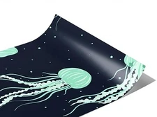 Rwraps Tentacled Eight-Armed Shuffle Gloss Vinyl Film Wrap 59in x 6in Vinyl