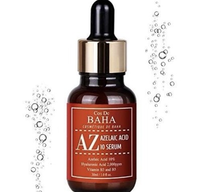 COS de Baha Azalaic Acid 10% Serum Cruelty-Free, K Beauty, 30ml