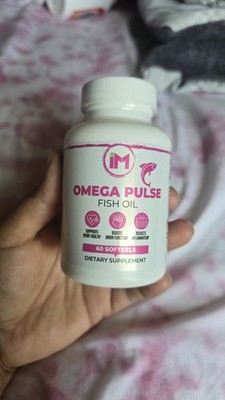 IM OmegaPulse - Omega-3 Fatty Acids - Fish Oil - EPA & DHA Healthy Dietary Sup