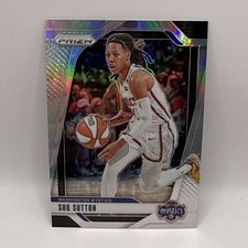 2024 Panini Prizm WNBA SUG SUTTON SILVER PRIZM MYSTICS #51