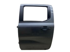 2024 Ford Ranger Oem Rear Left Door Shell W Privacy Tint Glass Gray Metallic