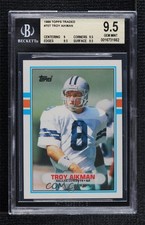 1989 Topps Traded Troy Aikman #70T BGS 9.5 GEM MINT HOF 0q3