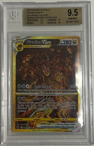Giratina VSTAR graded BGS 9.5 for sale on eBay