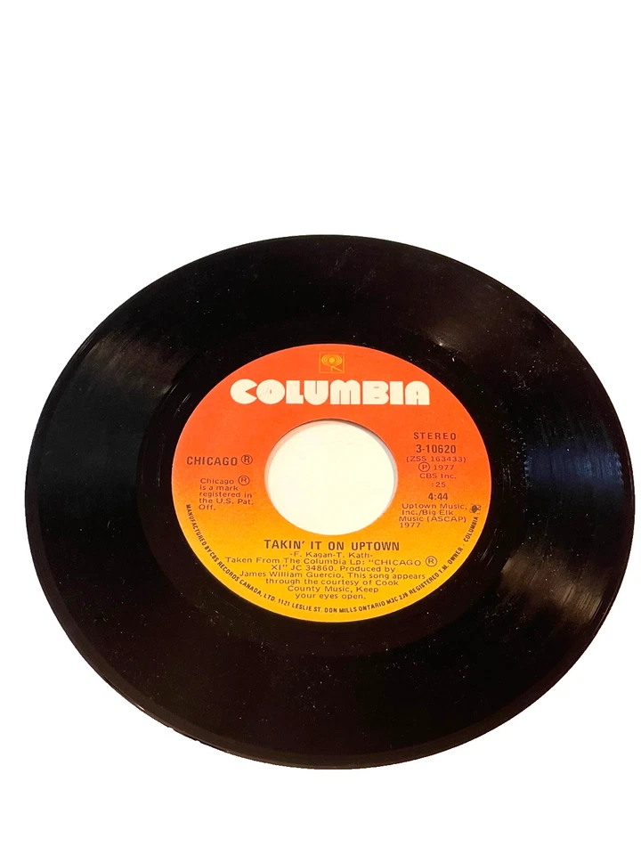 Chicago -Baby, what a Big Surprise & Takin it Uptown, 7"-45 RPM (#143) - Image 2 of 2