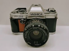 [Great] Yashica Fx-103 35mm Slr Camera With 28mm Lens Working