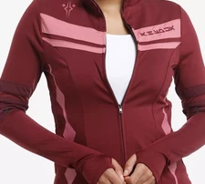 Her Universe Star Wars Ahsoka Tano Burgundy Athletic Jacket Exclusive Size S