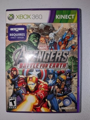 Xbox 360 : Marvel Avengers: Battle For Earth Video Games KINECT