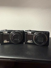 Olympus VR-320/330 14.0MP Digital Camera Black PLEASE READ for parts or Repai