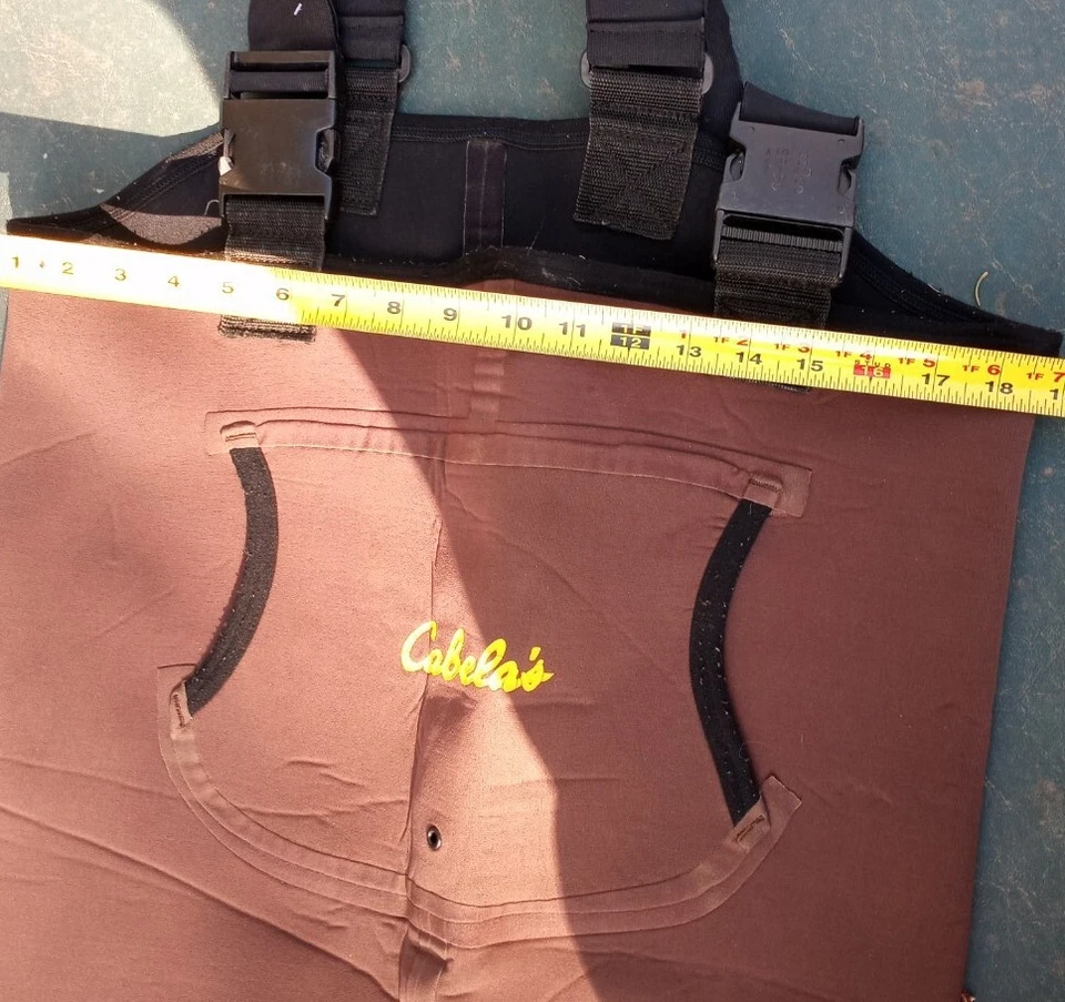 Cabelas chest waders size M - Image 3 of 4