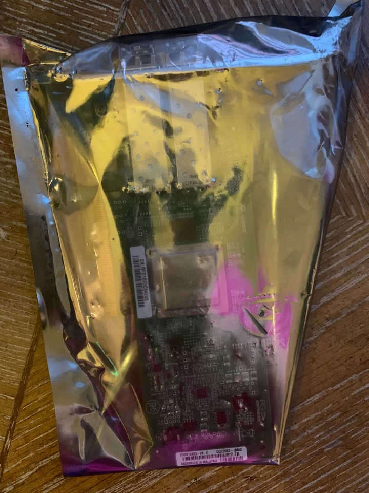 NEW IBM / QLOGIC 8GB Dual Port Fibre Channel HBA w/SFPs QLE2562-IBMX - Image 2 of 2