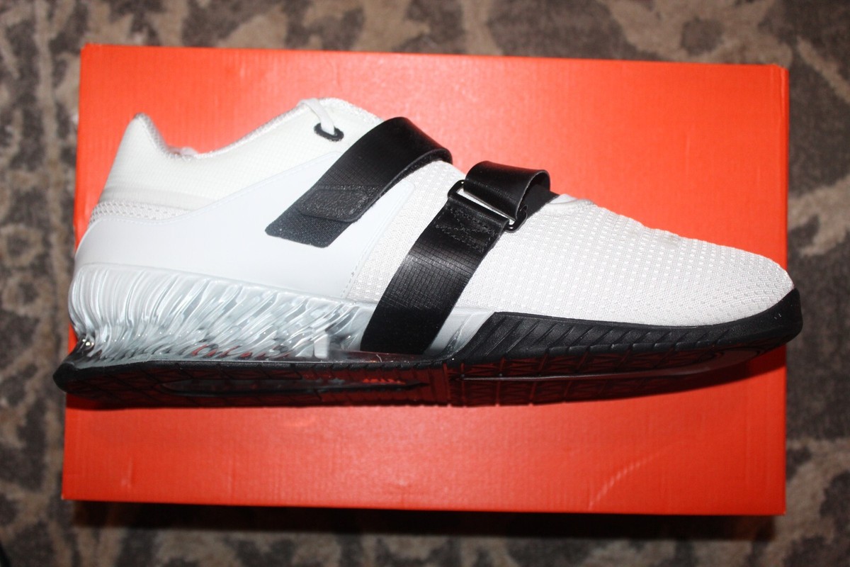 Size 15 - Nike Romaleos 4 White Black for sale online | eBay