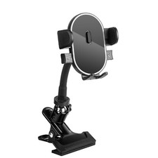 Clip Phone Holder with 360  Gooseneck Arm  Auto-Locking Clamp,Shor... Fast