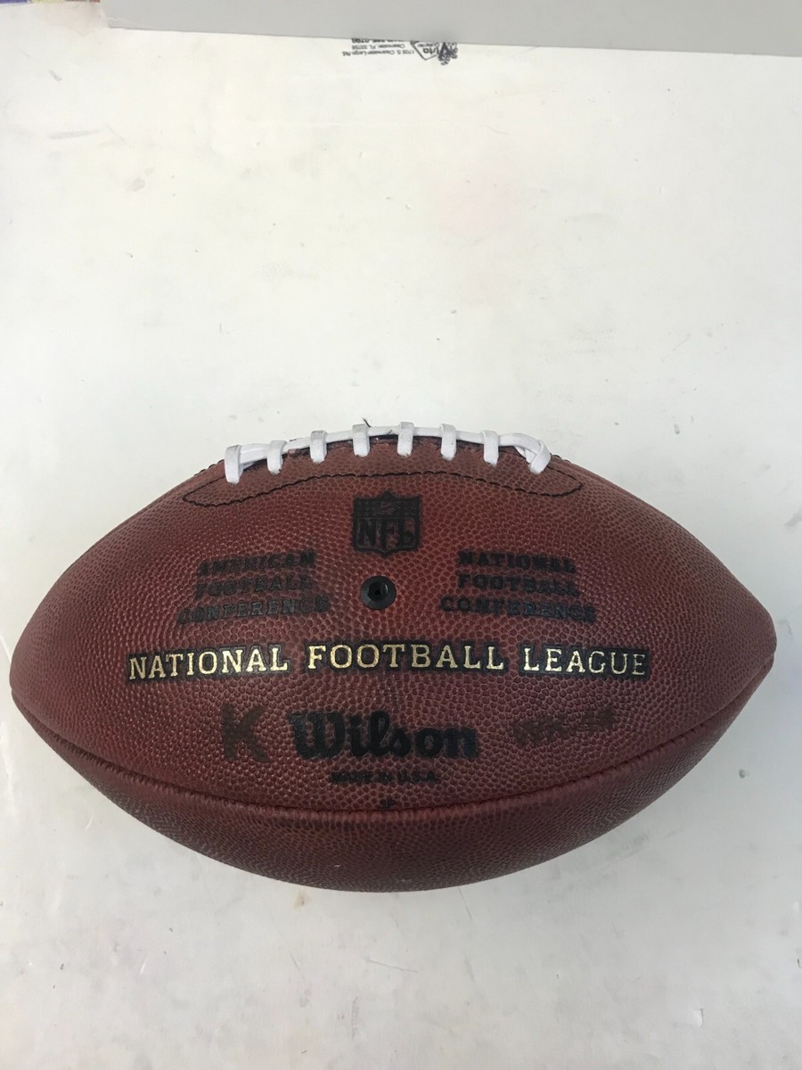 Wilson Game Used Football - Full Size Wilson NFL football With