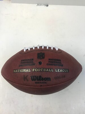 Wilson Game Used Football - Full Size Wilson NFL football With