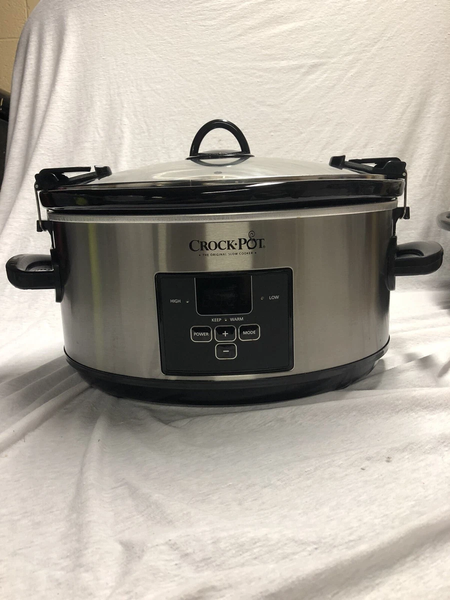 CrockPot 7.0-Quart Cook & Carry Programable Slow Cooker for Sale in Las  Vegas, NV - OfferUp