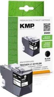 Kmp B58BX Druckerpatrone Schwarz, Kompatibel Mit Brother LC-3219XLBK