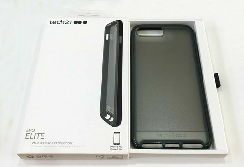 Tech21 iPhone 8 Plus/7 Plus Elite Shock Proof Case Cover Silver/Black/Rose Gold - Picture 8 of 12