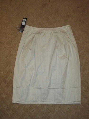 Marc by Marc Jacobs Button Front Micro Stripe Skirt- Size 2- NWT $218 - Picture 3 of 3