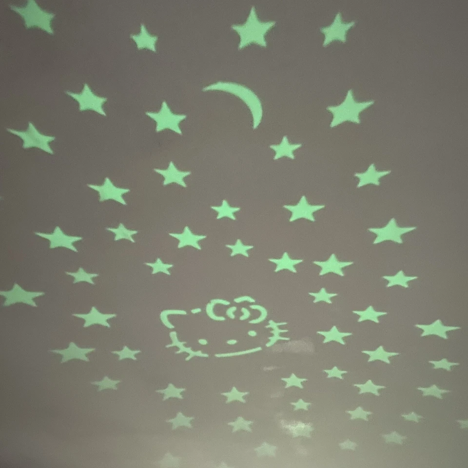 Hello Kitty Pillow Pets Dream Lites Plush Nightlight Year 2013 Pink Red Sanrio - Image 2 of 4