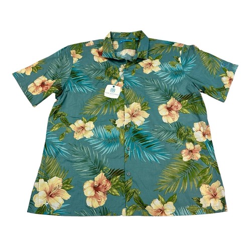 VTG Tori Richard x Harley Davidson Hawaiian Shirt Mens Size Large