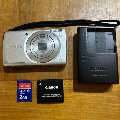 Canon PowerShot A2600 Silver Digital Camera 16MP 1/2.3