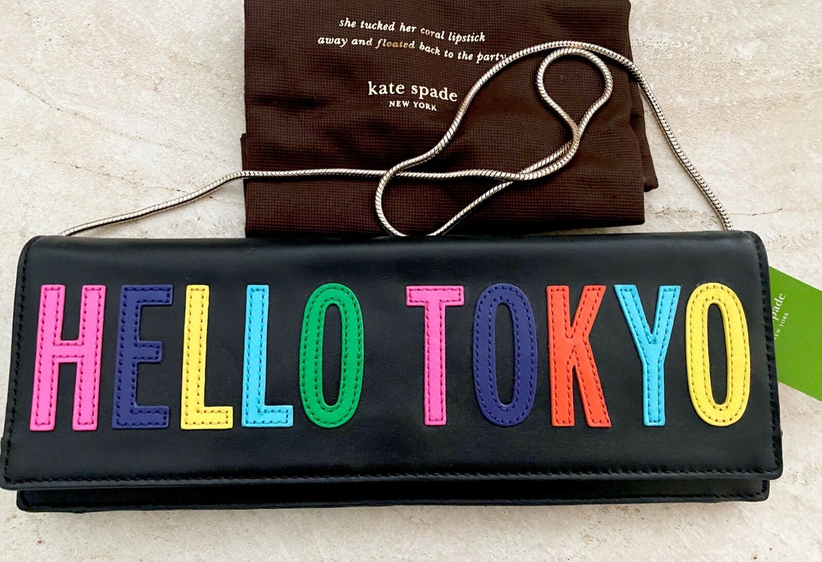 トートバッグ KARA Multicolor Rhinestones Mini Handbag Kate Spade Zena Hello Tokyo Purse, Chain Dust Bag, Colorful