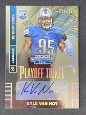 KYLE VAN NOY 2014 Panini Contenders Rookie Playoff Ticket Auto /199 *oz