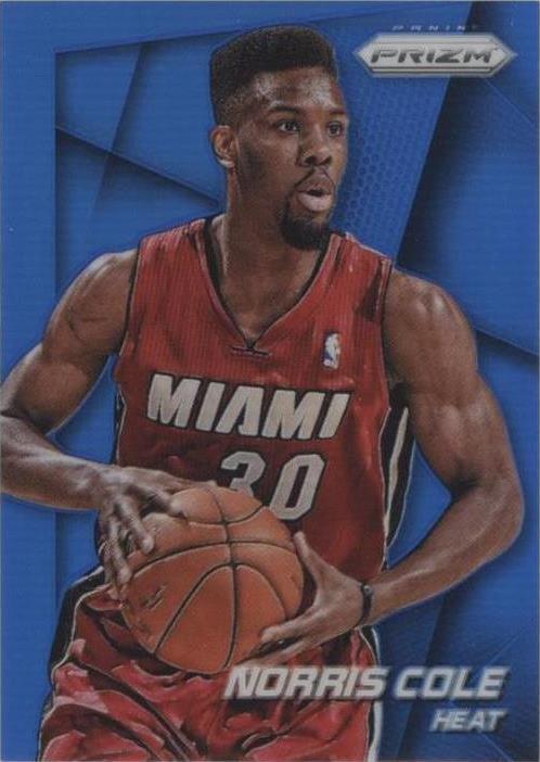 No Risk Colt 2014-15 Panini Prizm - Norris Cole #80 Blue Prizm /99 for sale online ...