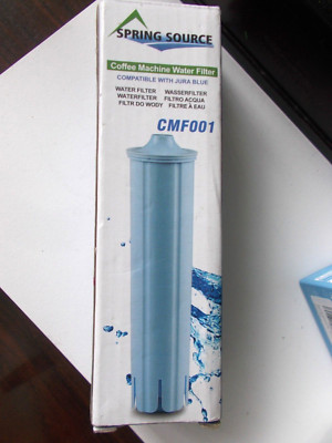 Sealed Spring Source CMF001 Coffee Machine Water Filter Compatible w/ Jura Blue