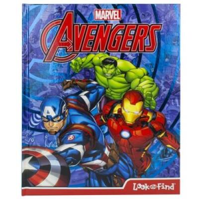 Marvel Avengers Look & Find Hardcover Book (9781503734050) - Hardcover - GOOD