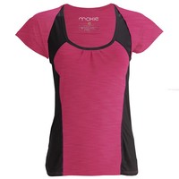 Moxie Century Wrap Women's Cycling Jersey/tee // Pink/black // Medium M on sale Moxie Century Wrap Women's Cycling Jersey/tee // Pink/black // Medium M on sale