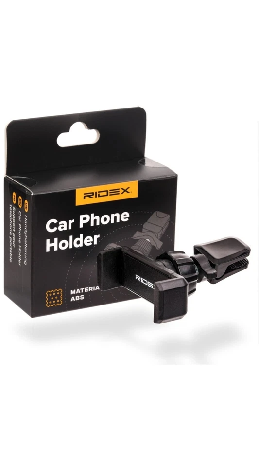 Junsun 360° Rotating Stand Car Mobile Phone Holder Air Vent - Grey - Image 4 of 4