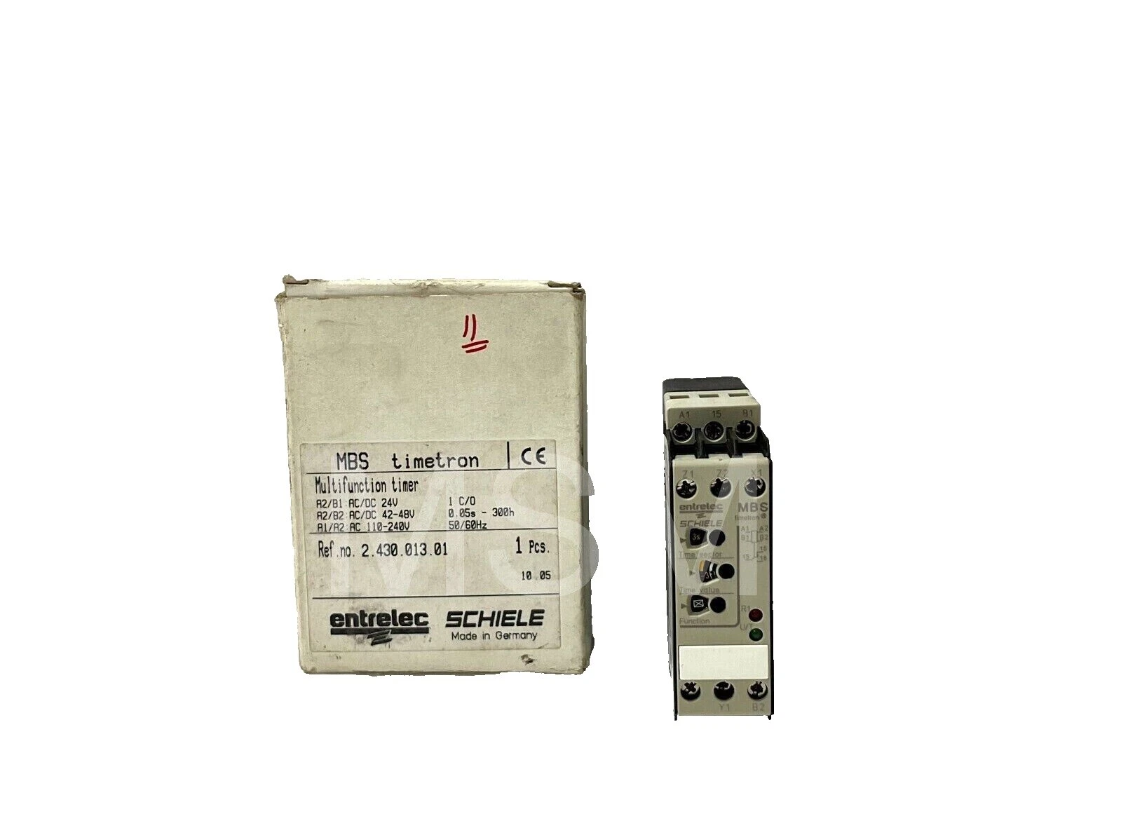 Los módulos de temporizador Entrelec PLC