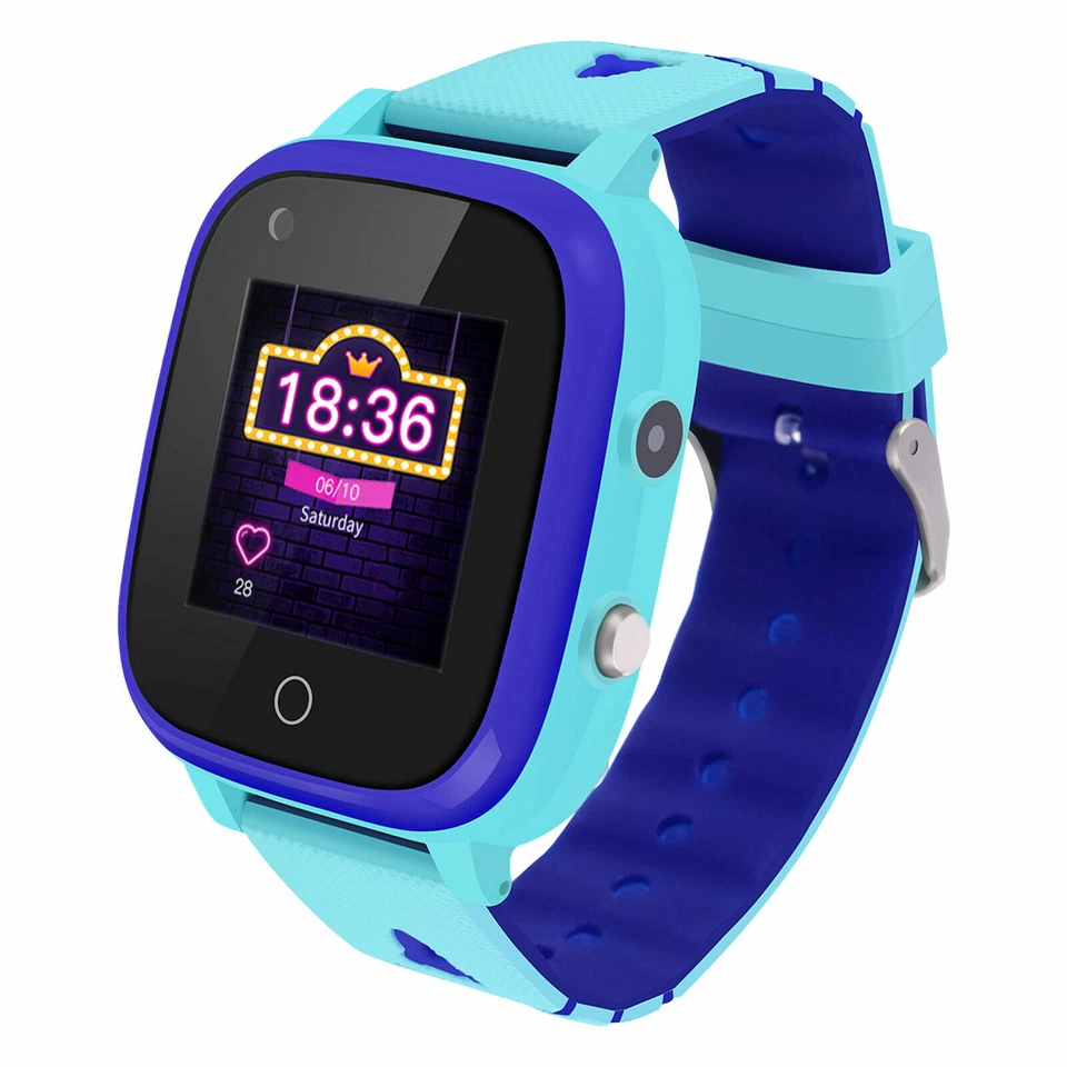4G Kinder Smart Watch WiFi Telefonuhr Wasserdicht Mit SOS&GPS Tracker Kamera DE - Bild 2 von 4
