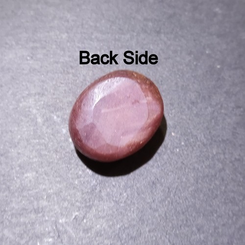 31 Carat 17.8x14.2x10.7 MM Natural Purple Pink Color Ruby Oval Shape Cabochon - Picture 21 of 24