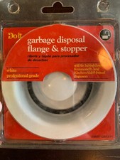 GARBAGE DISPOSAL FLANGE/STOPPER white fit InSinkErator/Kenmore/KitchenAid 438967