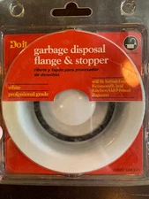 GARBAGE DISPOSAL FLANGE/STOPPER white fit InSinkErator/Kenmore/KitchenAid 438967