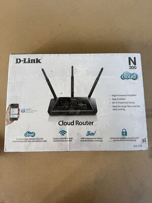 D-Link N300 DIR-619L Router - Cloud Router - Brand New Sealed