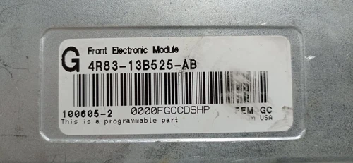 4R8313B525AB Modulo Electronico para JAGUAR S-TYPE 2.7 V6 Diesel Executi 3520926 - Imagen 2 de 9