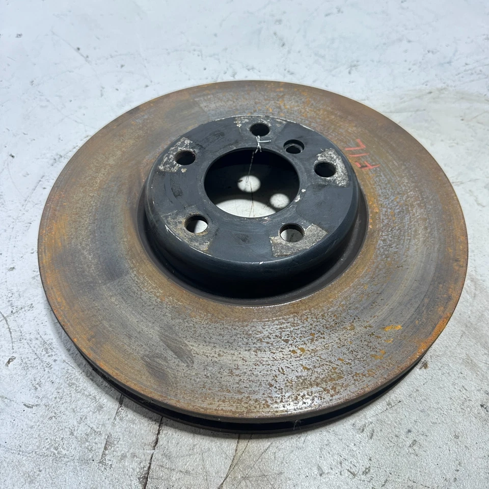 Disco rotor de freio dianteiro esquerdo do lado do motorista 2011-2017 BMW 535i GT 3.0L AWD fabricante de equipamento original - Imagem 3 de 4