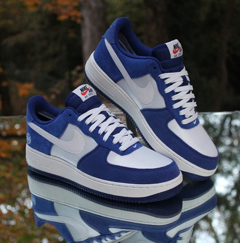 Nike Air Force 1 Low March Madness Pack Men’s Size 9 Blue Sail Custom 488298-438 - Image 4 of 4