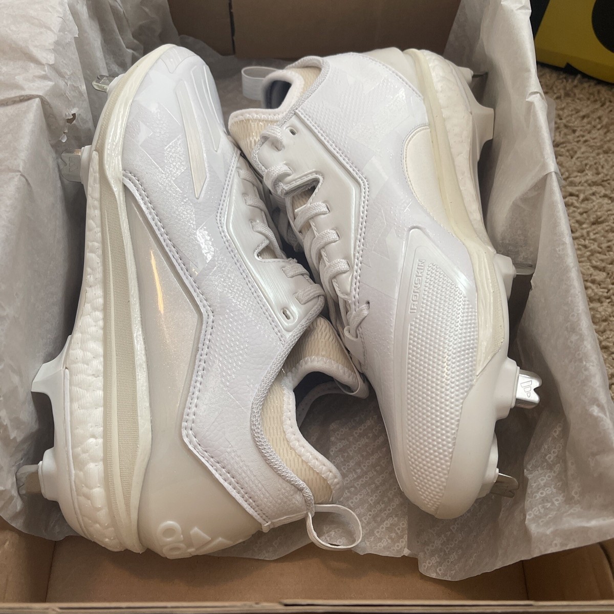 New Adidas Shoes Size 11 Men\'s Adidas Energy Boost Icon 2 Cleats Baseball Cleats Adidas Energy Boost Icon 2 Metal Baseball Cleats Mens 13  main image 3