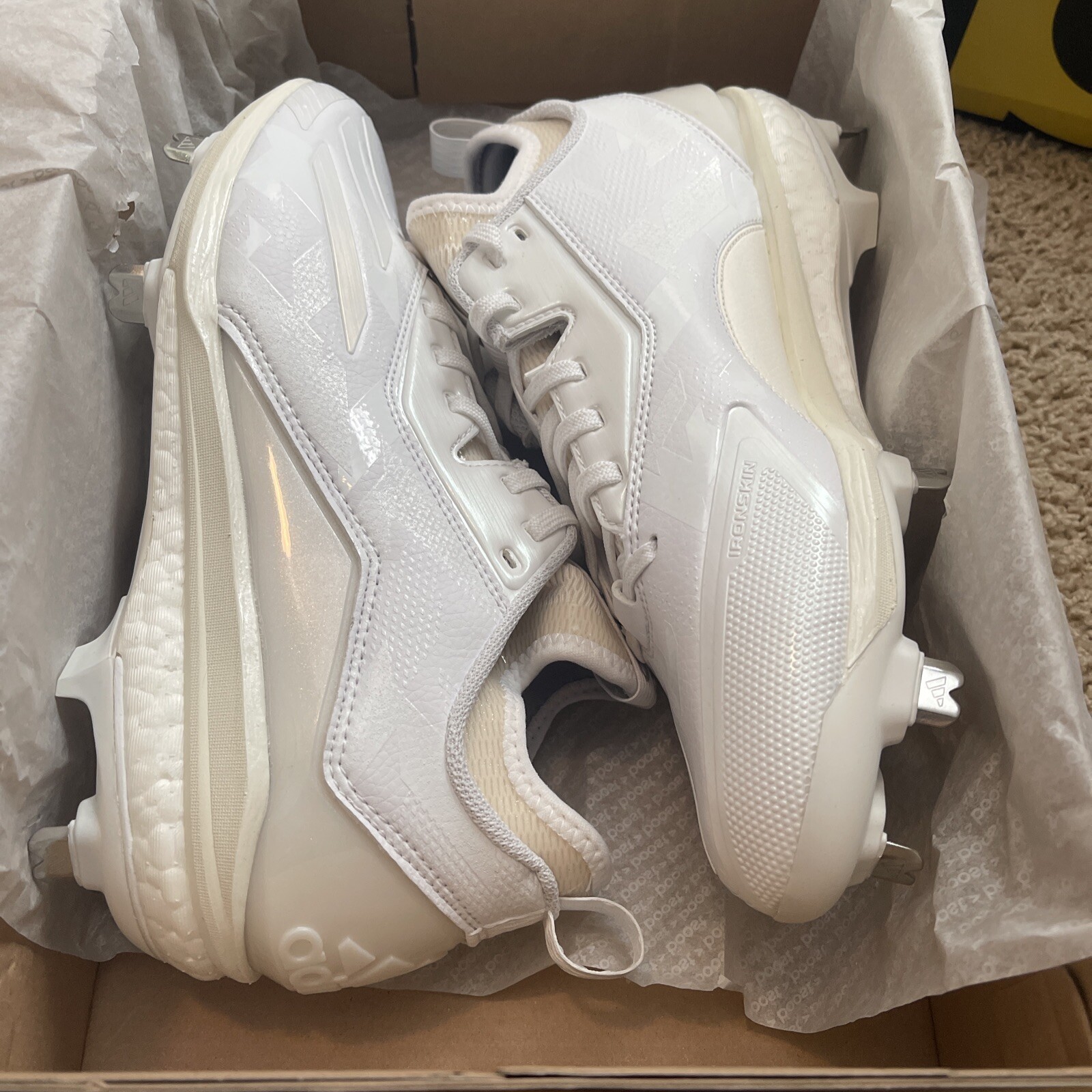 Мужские бейсбольные бутсы Adidas Energy Boost Icon 2 Размер 85 Белый B27499 8290₽