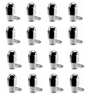 32 PCS EAGLE DUALLY WHEEL RIM LUG NUT LONG MAG SHANK CHROME 9/16 " X 18 WASHER