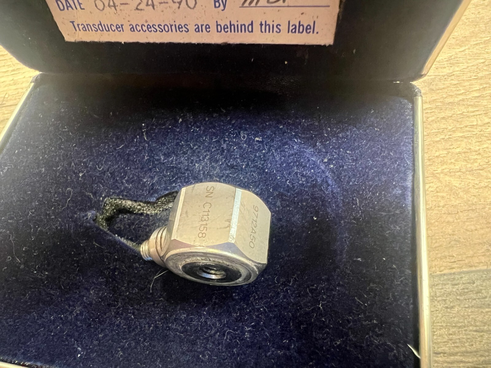 KISTLER PIEZOELECTRIC 9712A50 FORCE LOAD CELL Transducer eBay