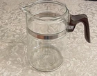 Vtg Pyrex Flameware Percolator Coffee  Replacement Pot #7826 B Pot Only