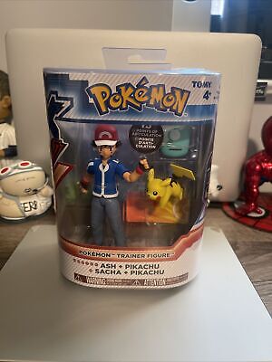 Tomy Pokemon XY Ash and Pikachu Pokémon trainer Action Figure